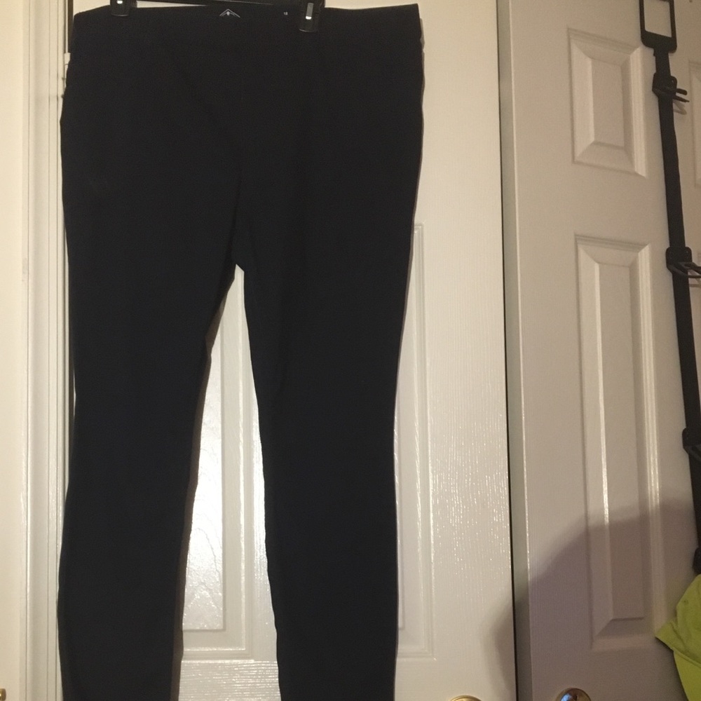 Dark blue jeans